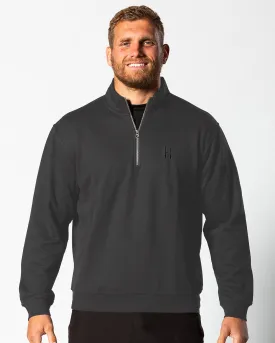 1/4 Zip Sweater - Grey