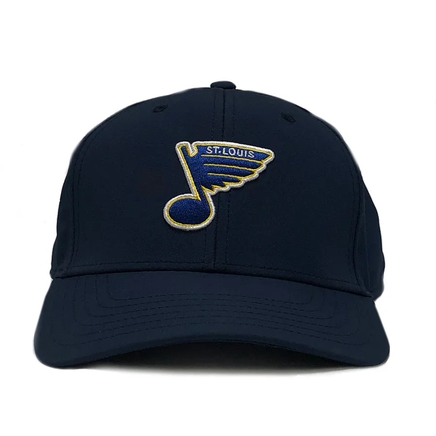 ST. LOUIS BLUES THE NORMAL BRAND PERFORMANCE VELCRO STRAPBACK